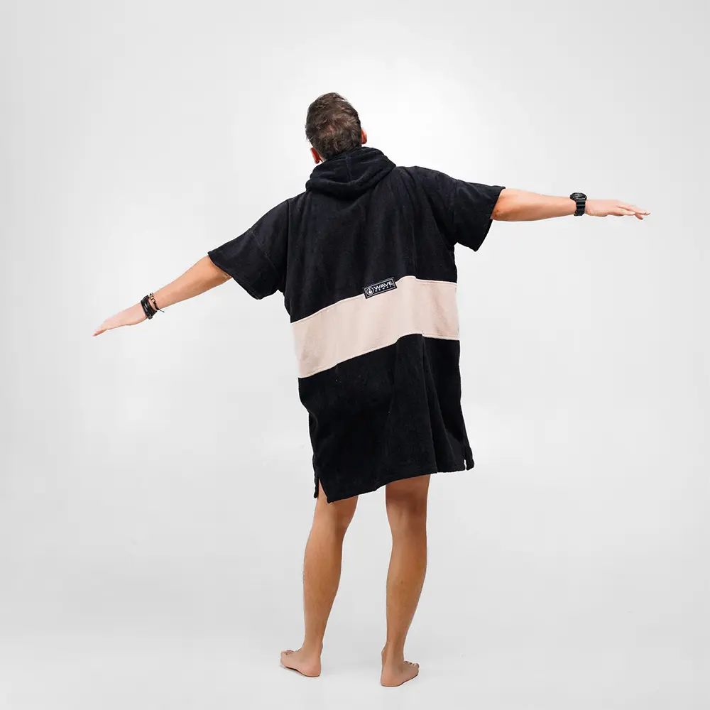 Poncho Barravento, Baumwolle Velours – Bild 3