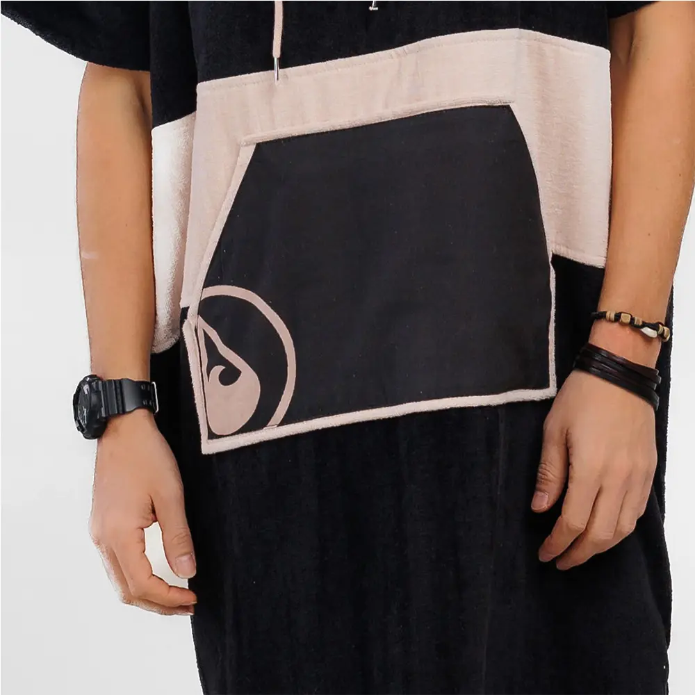 Poncho Barravento, Baumwolle Velours – Bild 5