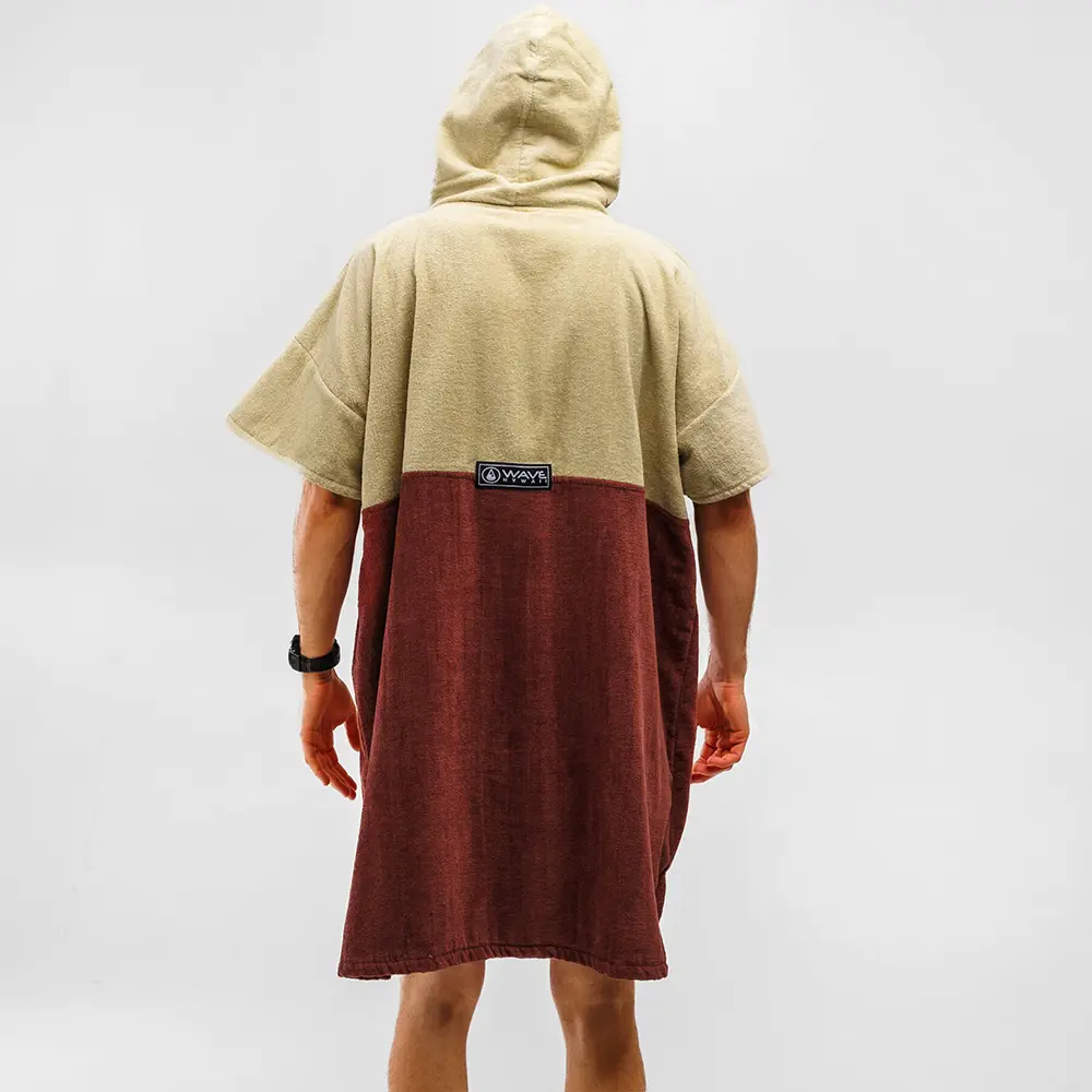 Poncho Leevs, Baumwolle Velours – Bild 5