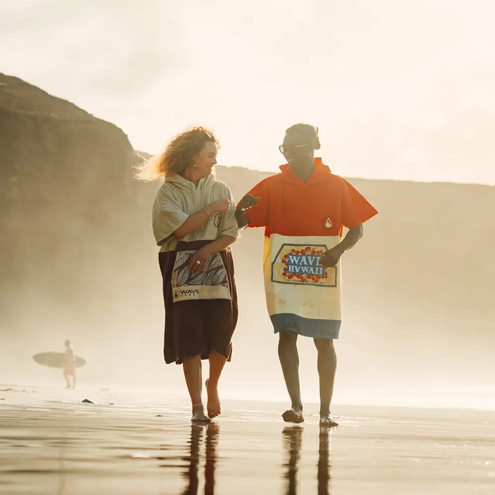 Poncho Leevs, Baumwolle Velours – Bild 9