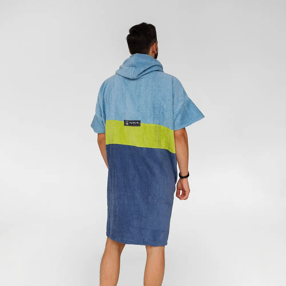 Poncho Kapalua, Baumwolle Velours – Bild 4