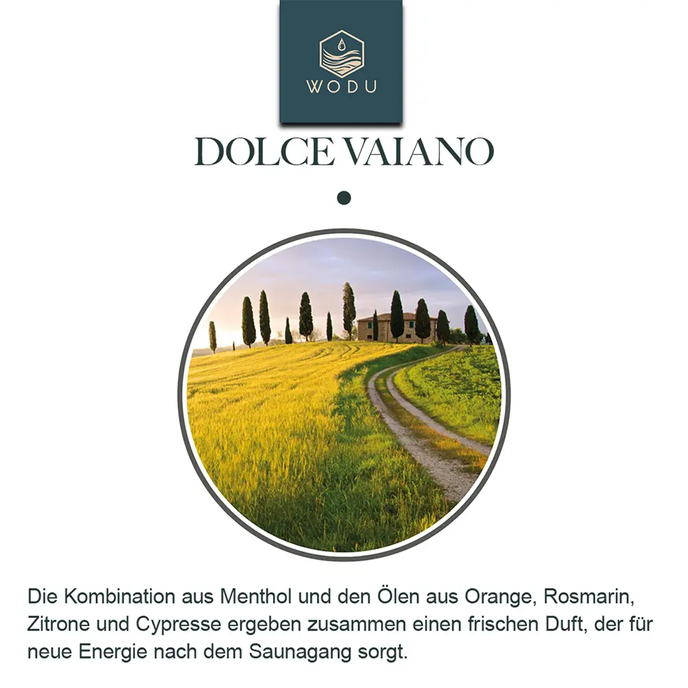 Saunaaufguss Dolce Vaiano (Aufgusskonzentrat) – Bild 4