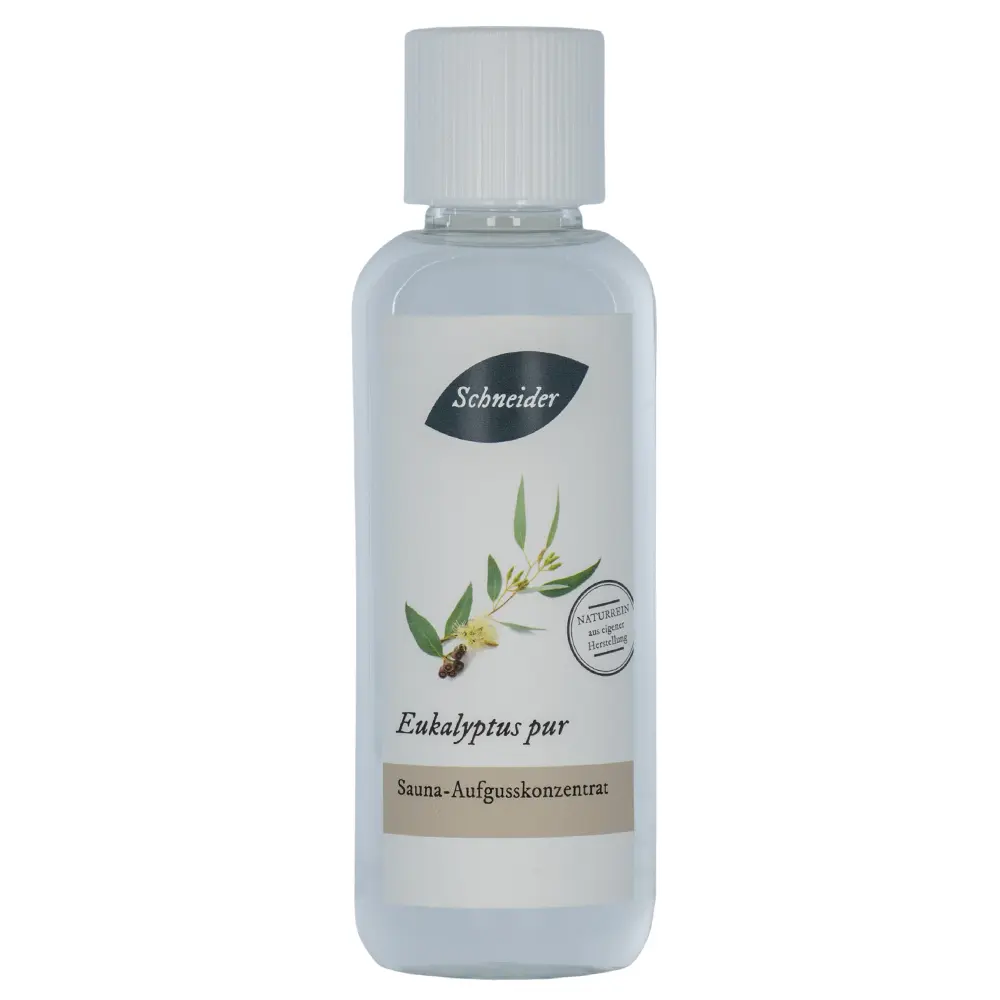 Saunaaufguss Eukalyptus pur (Aufgusskonzentrat) – Bild 3