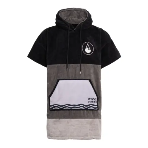 Poncho Durban Baumwolle Velours